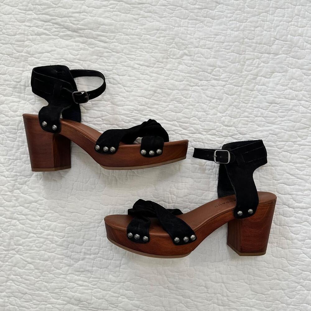 Lucky brand platform sandal